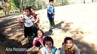 ไปเที่ยวโรงเรียนวัดตินธาตุงของชาวอาข่าเชียงตุง Akha Monastery school in Keng tung.