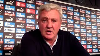 Newcastle 0-3 Brighton - Steve Bruce - Post Match Press Conference