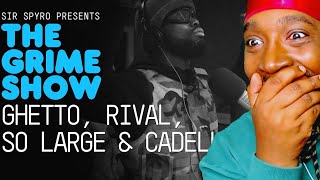 American Reacts To Grime Show: Ghetto, Rival, So Large & Cadell