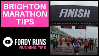 Brighton Marathon Tips