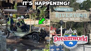 Dreamworld | NEW VINTAGE CARS Testing, Jungle Rush FIRST Riders \u0026 MORE!