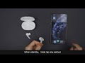 How to use Haylou W1 true wireless Bluetooth v5.2 earphones(For IOS)