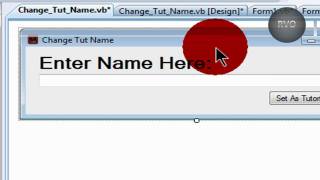 How to make a notepad for your tutorials in visual basic 2008
