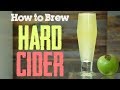 How To: Hard Apple Cider With Ginger and Lemon From Scratch(ish)