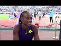 Cambrea Sturgis Claims First Diamond League Win in Rabat 200m [Interview]