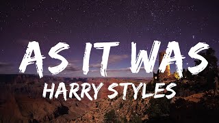 Harry Styles - As It Was (Lyrics)  | 25mins Lyrics - Chill with me