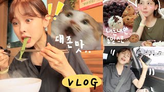 [일상Vlog]먹는게 너무 좋은 빵순이 유지어터의 건강한 일상 브이로그