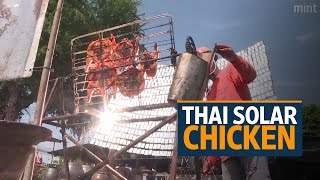 Thai solar chicken - a hot hit