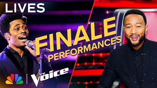 The Best Performances from the Top 5 Finalists | The Voice | NBC