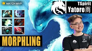 Morphling Safelane | TSpirit.Yatoro | GODLIKE MORPHLING IMBA CARRY YATORO | 7.32d Gameplay Highlight