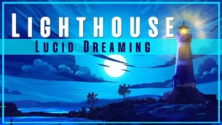 LUCID DREAMING Guided Hypnosis with Binaural Beats | Lighthouse of Awakening