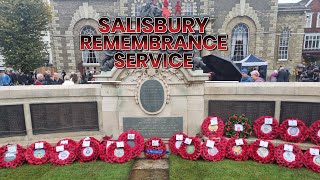 Remembrance Service, Salisbury 2024