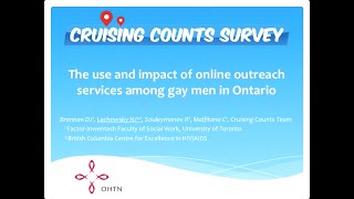 The Use and Impact of Online Outreach Services Among Gay Men in Ontario