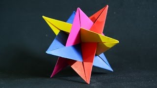 Origami: Kusudama 3D Star