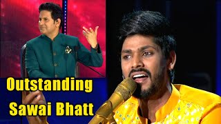 Outstanding Sawai Bhatt | On "Saiyyan" Song Performance | Indian Idol 12