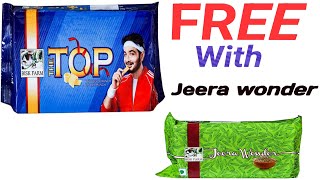 Free Unboxing Bisk Farm The Top Biscuit with jeera wonder|| India Top Famous Biscuit Cookies