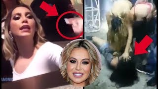 Vídeo completo de la P3LEA a g0lp3s de Frida Sofia y Chiquis Rivera