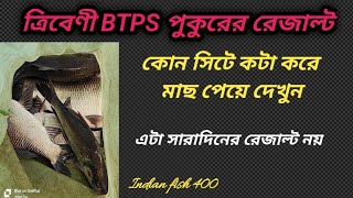 ত্রিবেণী BTPS পুকুরের আজকের রেজাল্ট ! কোন কোন সিটে কটা করে মাছ পেয়েছে দেখুন ! Tribeni BTPS Pukur