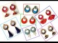 How to make silk thread Chandbali Tassel & Chandbali Jhumkas earrings in festive