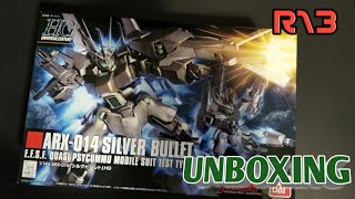 HGUC ARX-014 Silver Bullet Unboxing