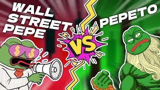 FROG WARS 2025🐸 Wall Street Pepe $WEPE vs PEPETO | WHICH ONE WILL MOON FIRST!