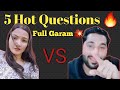 Maryam Se Poche Full Gande Sawal [I asked My GF 5 Dirty Questions ] Live Match Pk Maryam