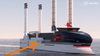 France unveils zero-emission cargo ship