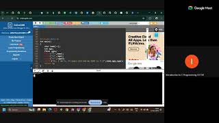Week-1 Live Coding Session