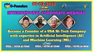 #ONPASSIVE INTERNATIONAL CORPORATE WEBINAR 01 03 2022