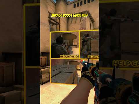 MIRAGE BOOST GUIDE CARD #shorts #csgo