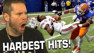 HARDEST FOOTBALL HITS! How does NFL allow this??