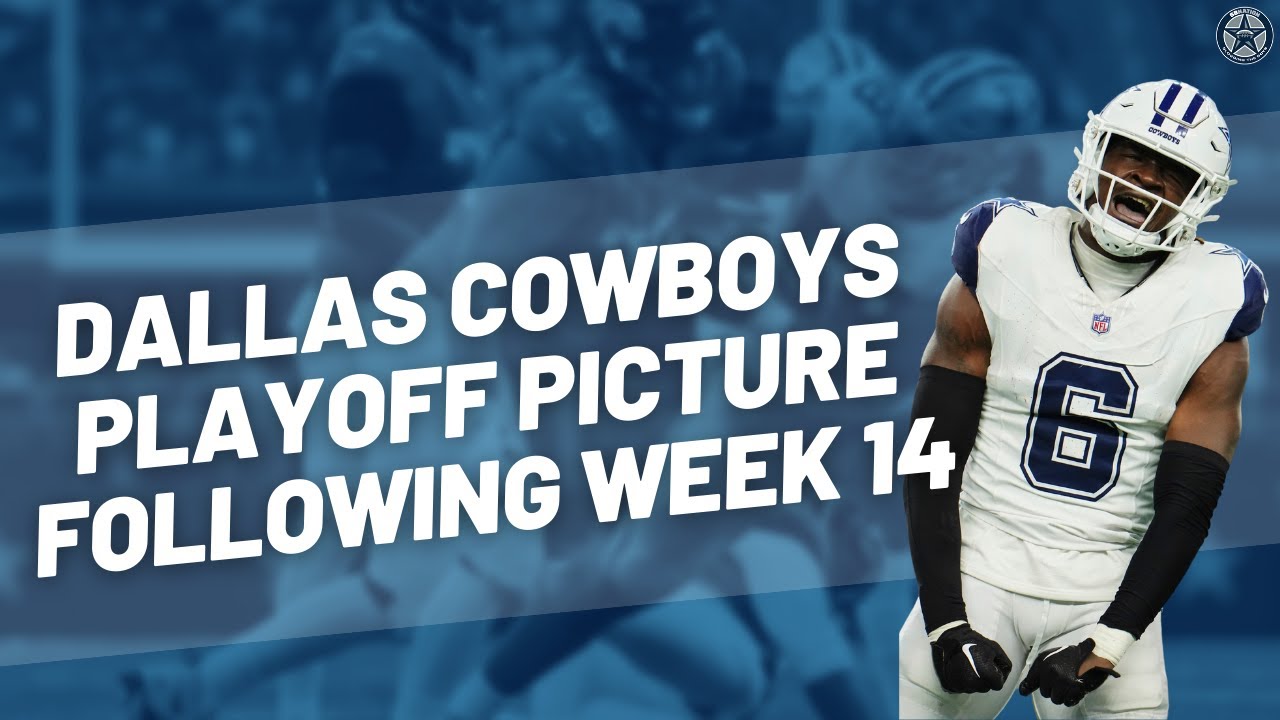 Dallas Cowboys Playoff Picture After Week 14 | Blogging The Boys - YouTube