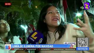 Lima se ilumina por Navidad
