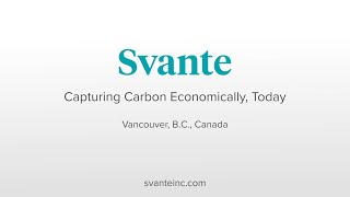 New Carbon Capture Technology | Svante