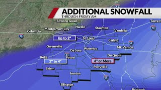 How much snow has fallen and how much more can we expect?