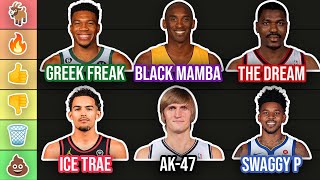 The Ultimate NBA Nickname Tier List