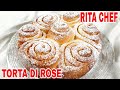 TORTA DI ROSE🌹RITA CHEF | Una Brioche scenografica, soffice e profumata.