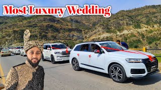 Most Luxury Wedding Barat Highlight in Dadyal Mirpur azad Kashmir| 15 Luxury Car |