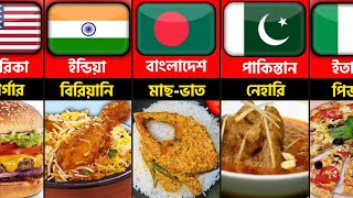 সারা বিশ্বের জাতীয় খাবার । National Food 2022