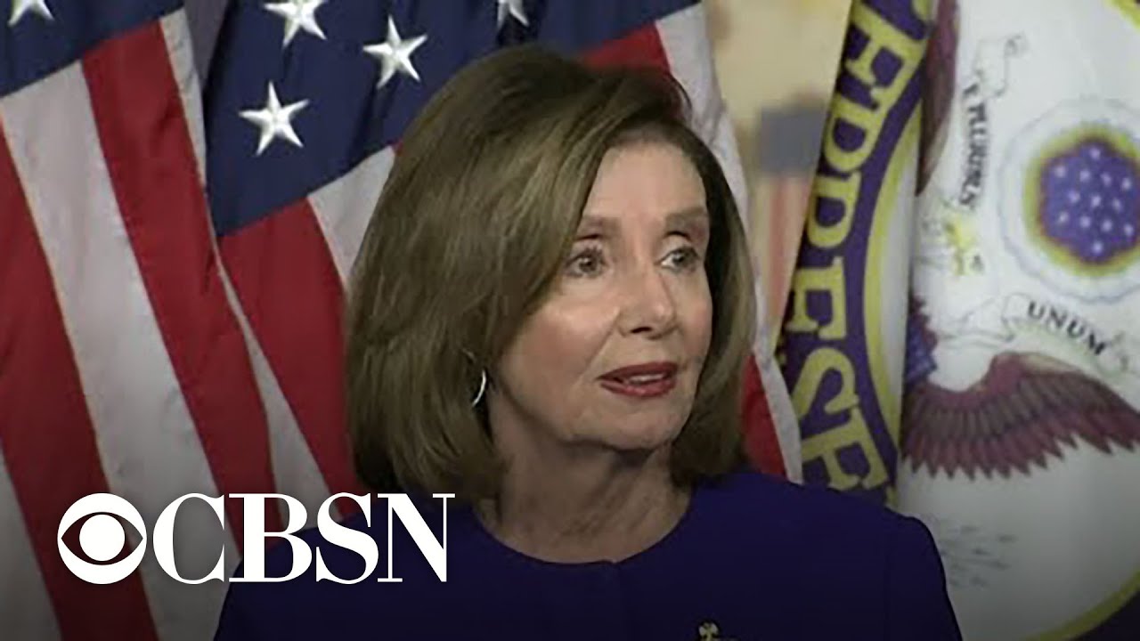 Pelosi Says She'll Send Impeachment Articles To Senate "soon" - YouTube