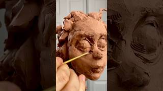 Sculpting character   #clay #clayart #sculpturing #claycrafts #figuresculpting #art