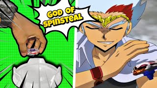 Beyblade, God of spin steal - meteo l drago