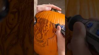 How to Stencil & Carve a Pumpkin with a Dremel