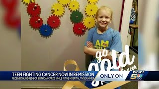 NKY teen fighting cancer now in remission