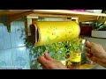 DIY PLASTIC WRAP DISPENSER