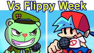 Friday Night Funkin' - VS Flippy FULL WEEK + Cutscenes (FNF Mod/Hard) (Happy Tree Friends)