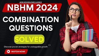 NBHM 2024 Combination Questions Solved | Crack the Trickiest Question with Ease!