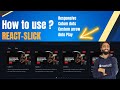 How to use react-slick and create a carousel (with source code)
