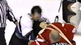 Brendan Shanahan vs Rick Berry Feb 22, 2003