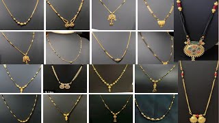 Latest Gold Mangalsutra Designs 2025 |New Daily Use Short Gold Mangalsutra Designs | #mangalsutra